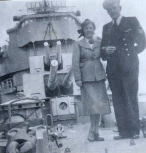 79a With the captain of a Swedish navy vessel