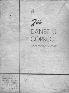 A book on dancing, by Rosie