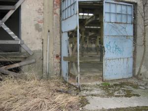 The Union factory at Auschwitz, where Rosie assisted in production planning of shells and grenades