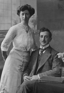 Rosie’s parents, Falk and Josephine Glaser, 1909