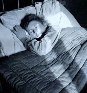 Rosie sleeping, 1941