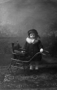 Rosie at age three, 1917