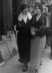 Rosie shopping with her mother