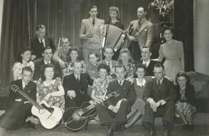 Rosie's dance students in Eindhoven, 1941