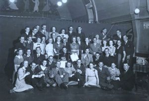 Rosie's dance students in Tilburg, 1941