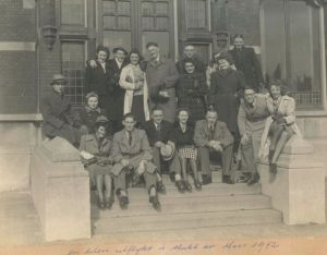 Trip with dance students, March 1942