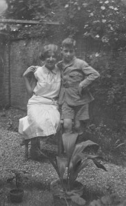 Rosie and her brother John, 1931