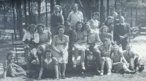 A trip to the Durnese Dunes with the Tilburg students, April 1942