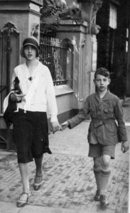 Rosie and her brother John in Nijmegen